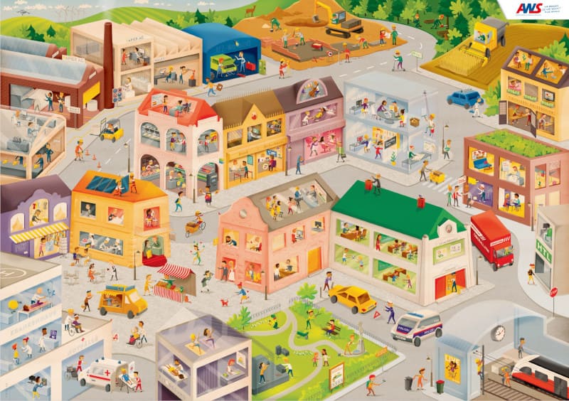 AWS Wimmelbild