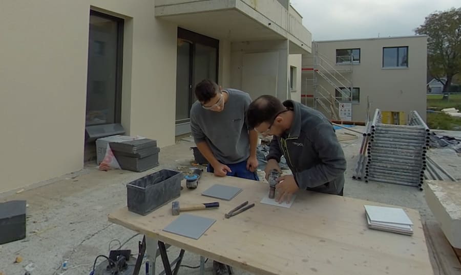 Berufsinfo-Video - WKO Berufe-VR: Platten- und Fliesenleger*in